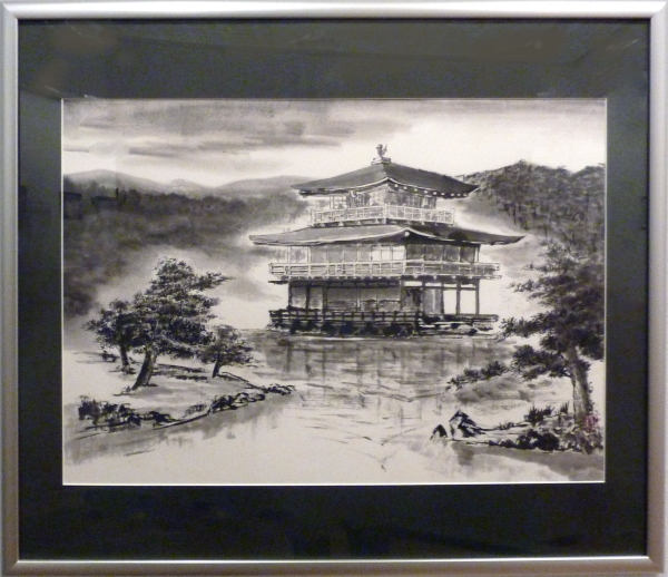 特別出品　「鹿苑寺金閣」　田澤伯堂